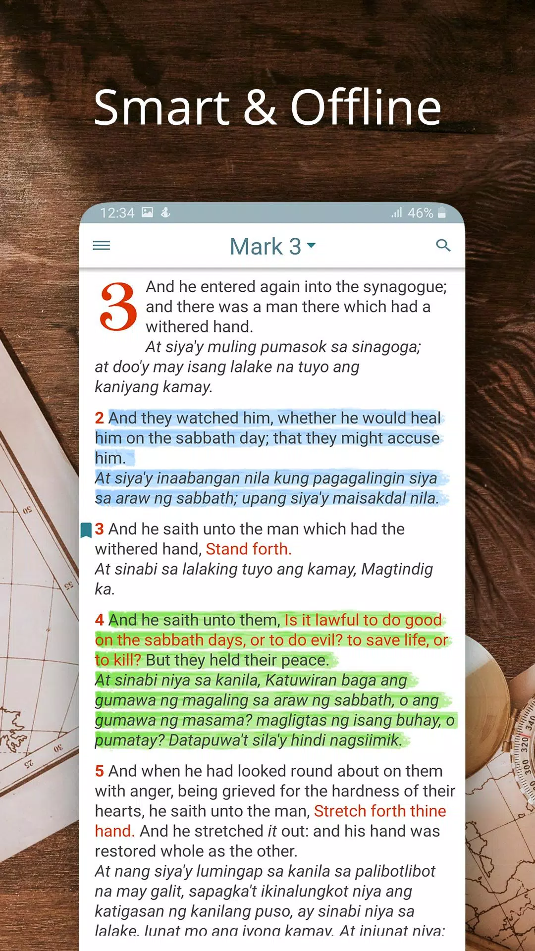 English Tagalog Bible Offline Screenshot 0