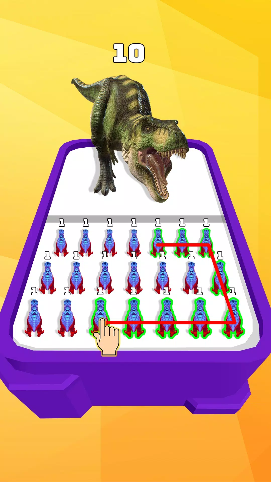 Schermata Merge Dinosaurs 1