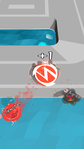 Schermata Tops.io - Spinner Fight Arena 2