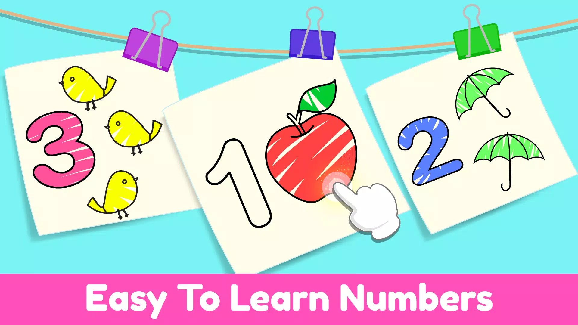 Learn 123 Numbers Kids Games Schermafbeelding 3