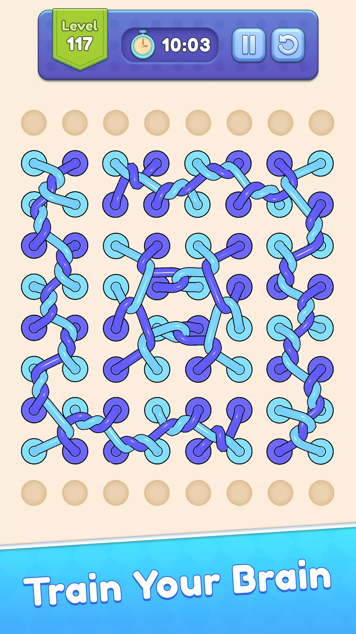 Schermata Tangle Out: Rope Puzzle 2