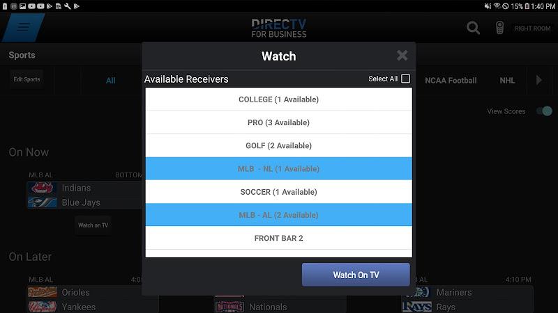 DIRECTV FOR BUSINESS Remote ဖန်သားပြင်ဓာတ်ပုံ 0