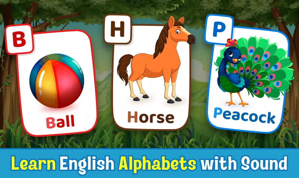 Kids English Learning Games Zrzut ekranu 1