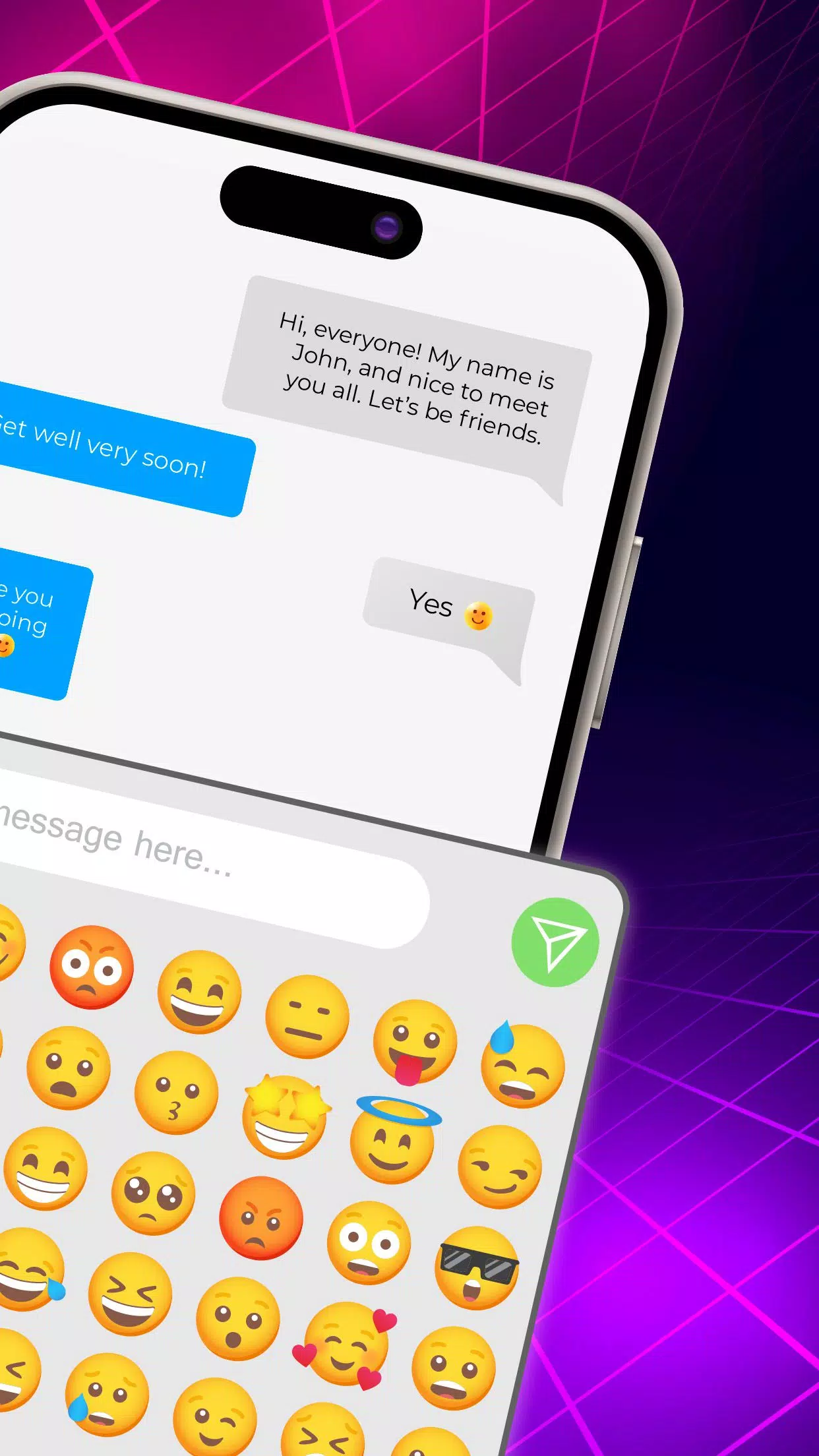 iOS Emojis Capture d'écran 2