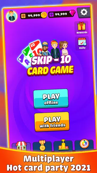 Skip 10 - Card Game Screenshot 3