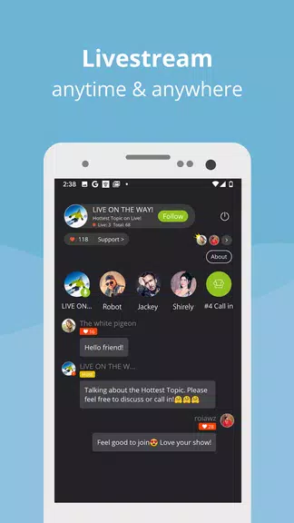 Lecteur de podcast -Podbean Capture d'écran 2