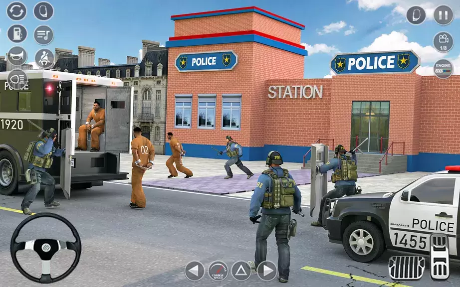 Police Car Driving Games 3D スクリーンショット 0