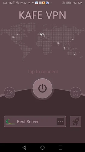 KAFE VPN - Fast & Secure VPN スクリーンショット 1