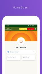 Gulf Proxy – Safe & Faster VPN 스크린샷 1