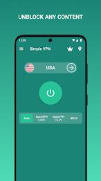 Simple VPN Pro Super Fast VPN Schermafbeelding 0