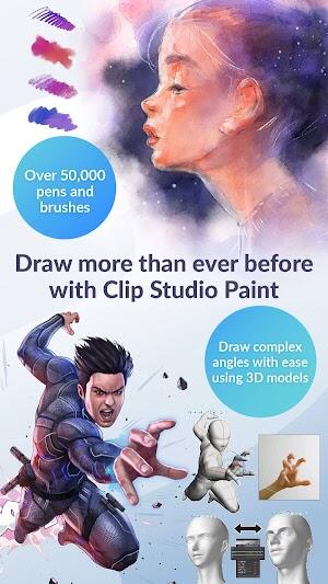 Clip Studio Paint mod apk pro unlocked