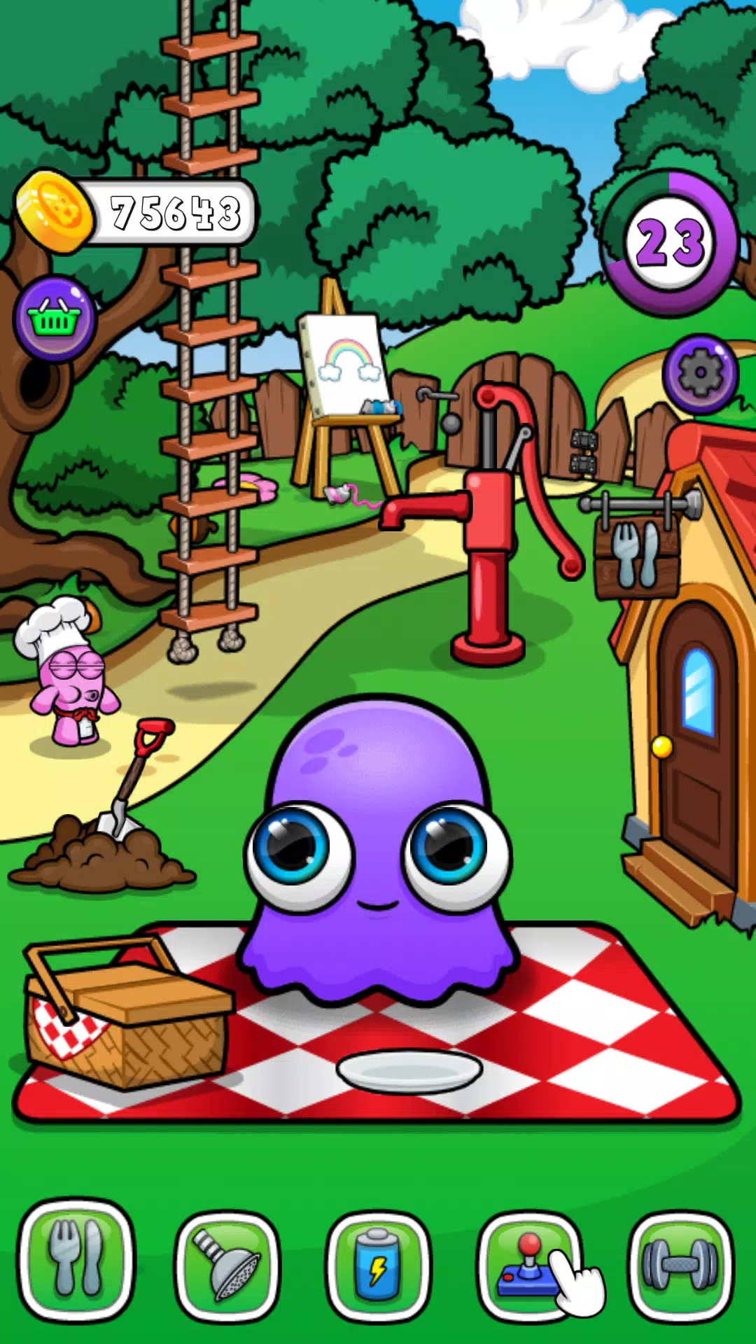 Moy 7 - Virtual Pet Game 스크린샷 0