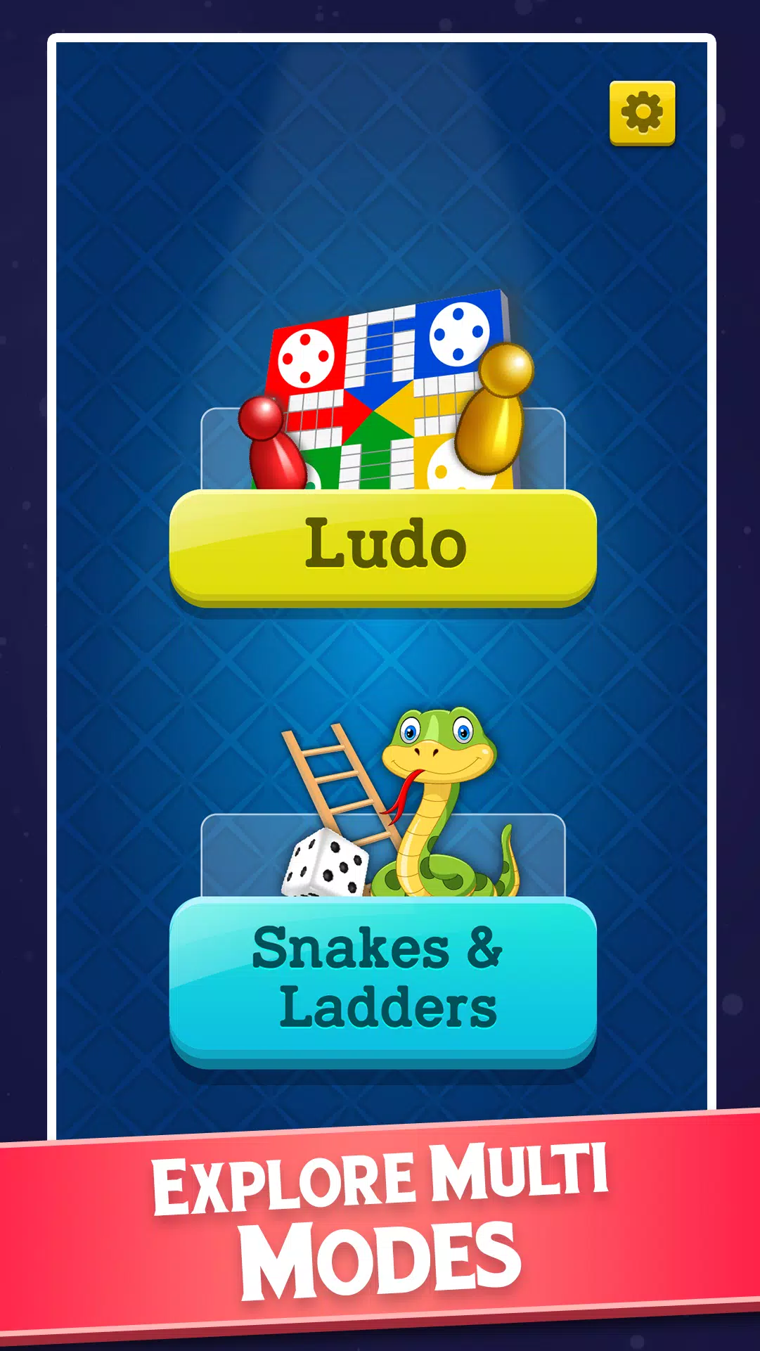 Snakes and Ladders - Ludo Game Captura de tela 0