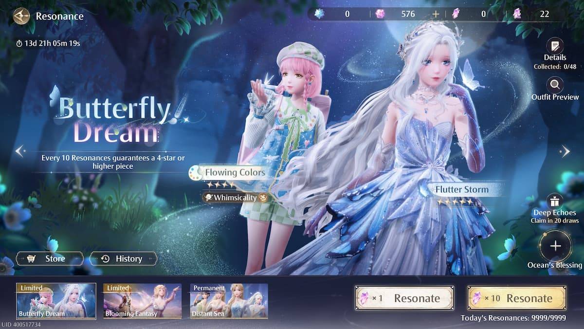 Infinity Nikki Gacha & Pity System explicou