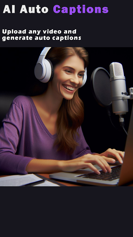 AI Auto Captions Captura de pantalla 0