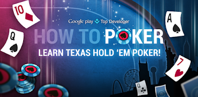 Learn How To Play Texas Poker Captura de tela 0