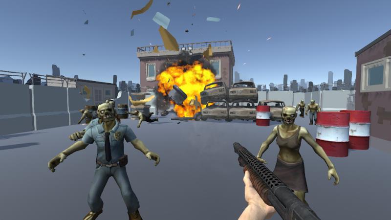 Zombie Shooting 3D Offline Screenshot 1