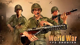 World War Army: War Duty Games Capture d'écran 0