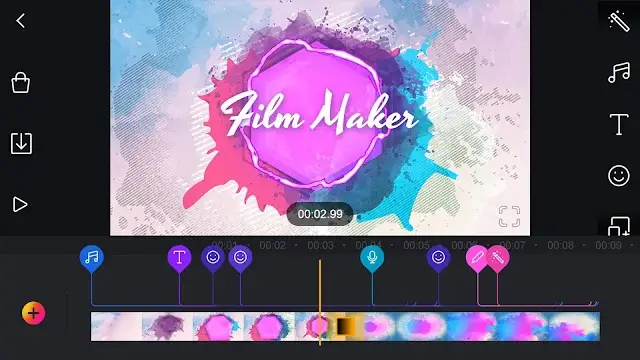 Film Maker Pro - 전문 비디오 편집기 스크린샷 0