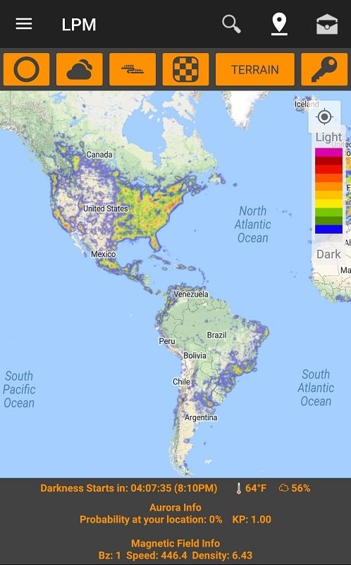 Light Pollution Map - Dark Sky应用截图第0张