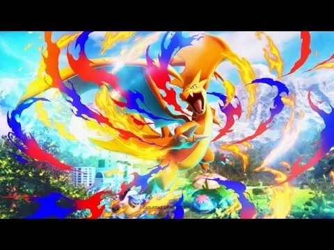 寶可夢卡牌集換式遊戲 口袋版 赤焰烈焰宣傳圖