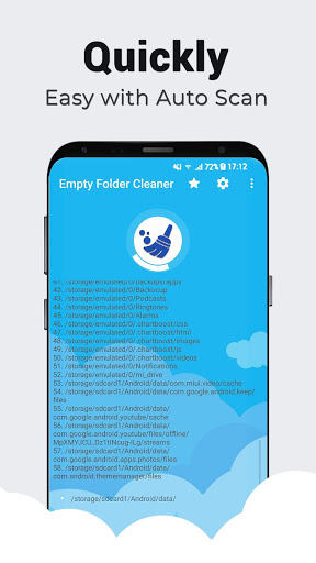 Empty Folder Cleaner Ảnh chụp màn hình 1