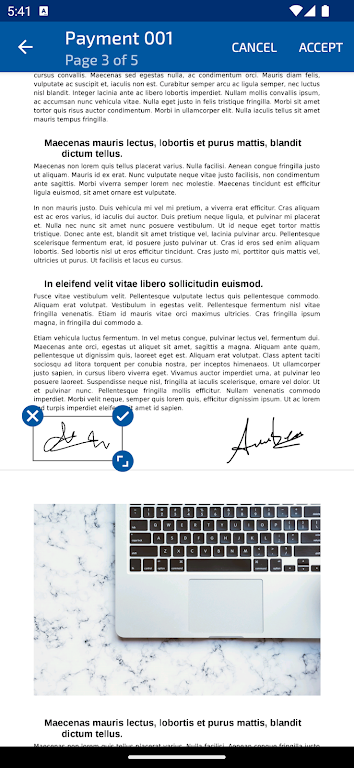 Schermata Sign PDF Documents SIGNply 3