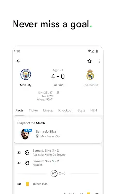 FotMob - Soccer Live Scores Tangkapan skrin 3