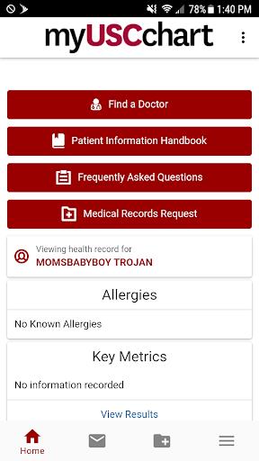 myUSCchart Captura de tela 0