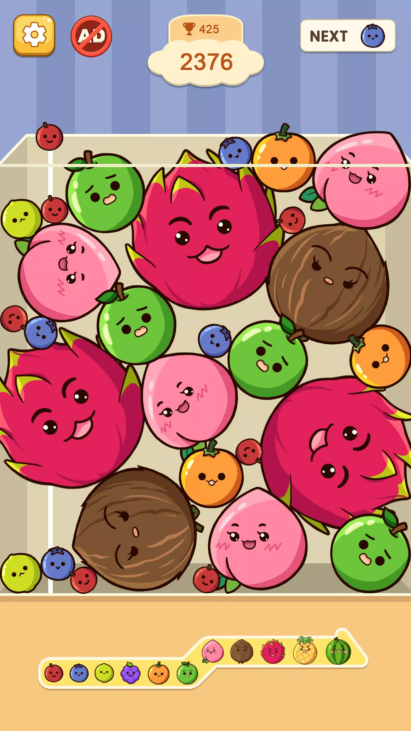 Fruit Merge: Juicy Drop Game Screenshot 0