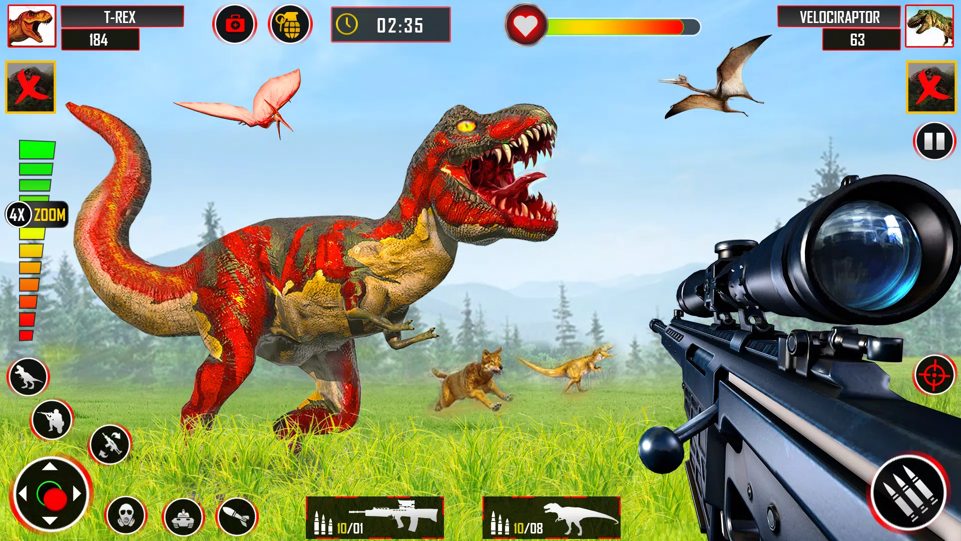 Wild Dino Hunting - Gun Games Screenshot 1