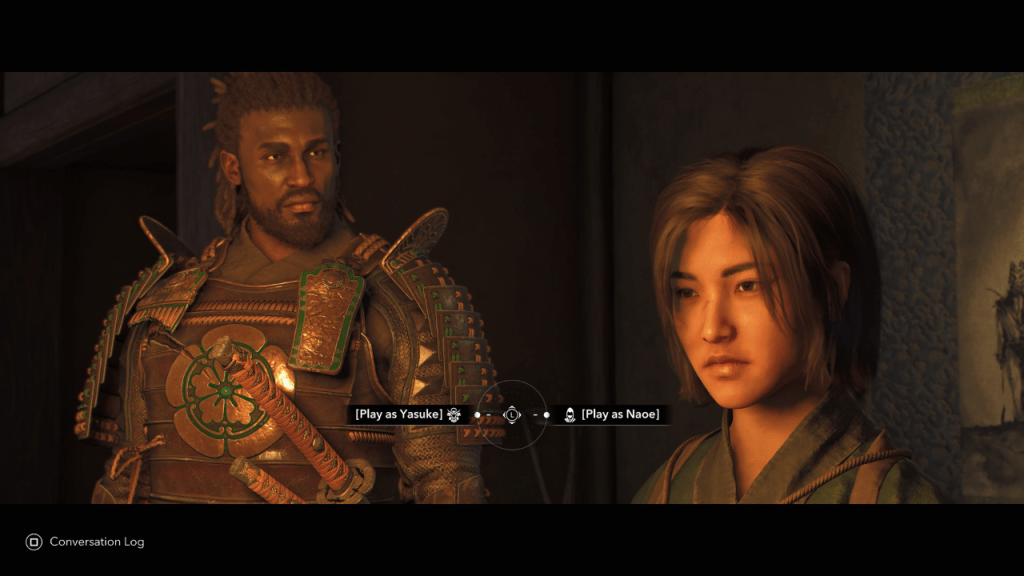 Character selection screen