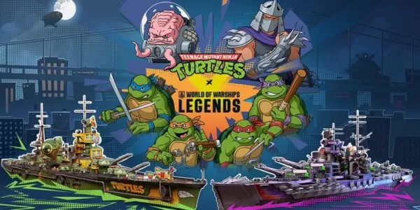 TMNT menyertai World of Warships: Legenda pada April Kemas kini