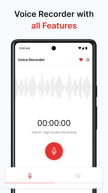 Voice Recorder - Audio Memos Screenshot 0