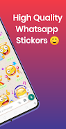 Moving Emoji Animated Stickers Ekran Görüntüsü 1