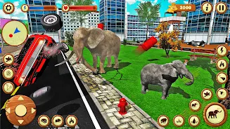 Elephant Simulator City Attack Zrzut ekranu 2