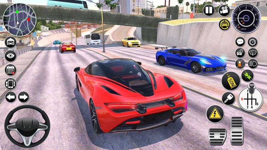 Car Games 3D City Car Driving Скриншот 3