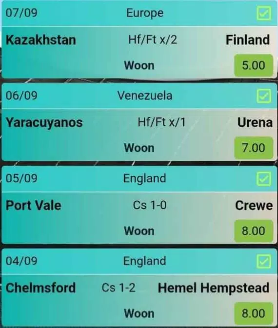 MAVEX BETTING TIPS Screenshot 2