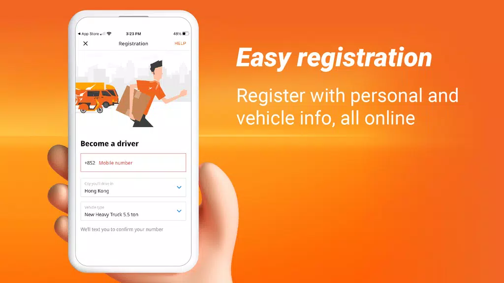 Lalamove Driver - Drive & Earn Capture d'écran 1