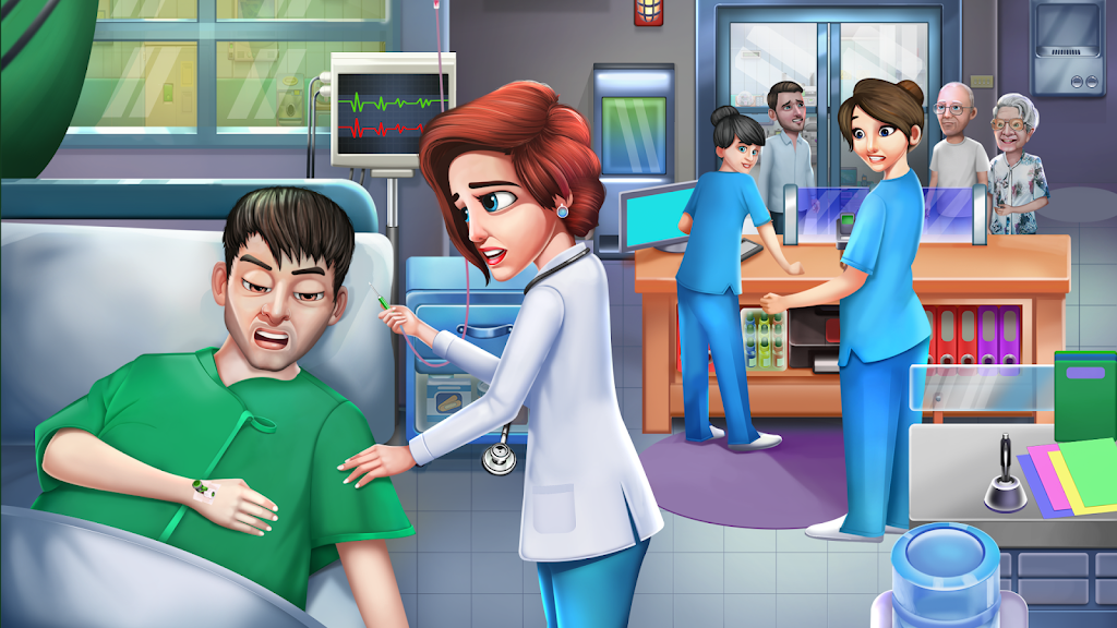 Doctor Hospital Games Offline Captura de tela 0