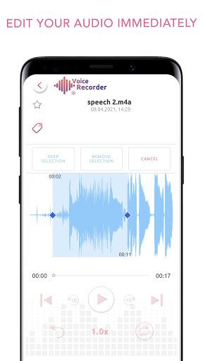 Voice Recorder and Editor App应用截图第1张