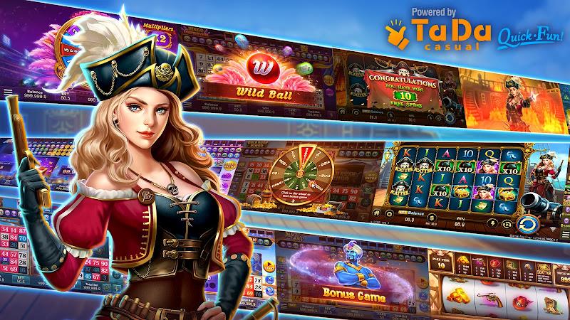 Pirate Queen Slot-TaDa Games Tangkapan skrin 0