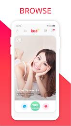 Kooup - dating and meet people ဖန်သားပြင်ဓာတ်ပုံ 1