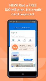 GigSky: Global eSim Data Plans Tangkapan skrin 0