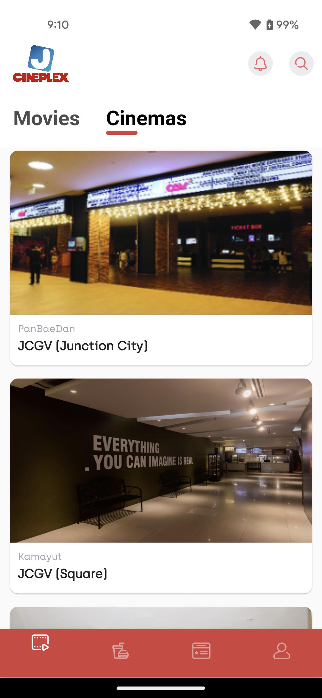 J Cineplex应用截图第2张