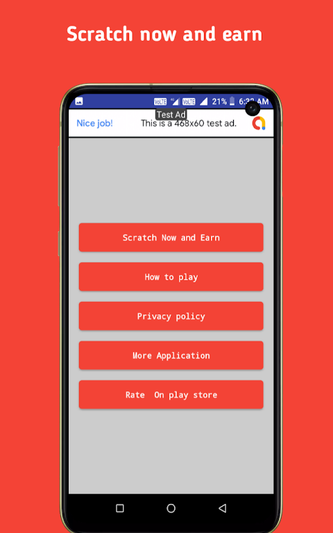 Skratcher (Scratch and Earn) Screenshot 1