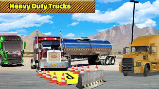 Truck Parking Truck Games スクリーンショット 1