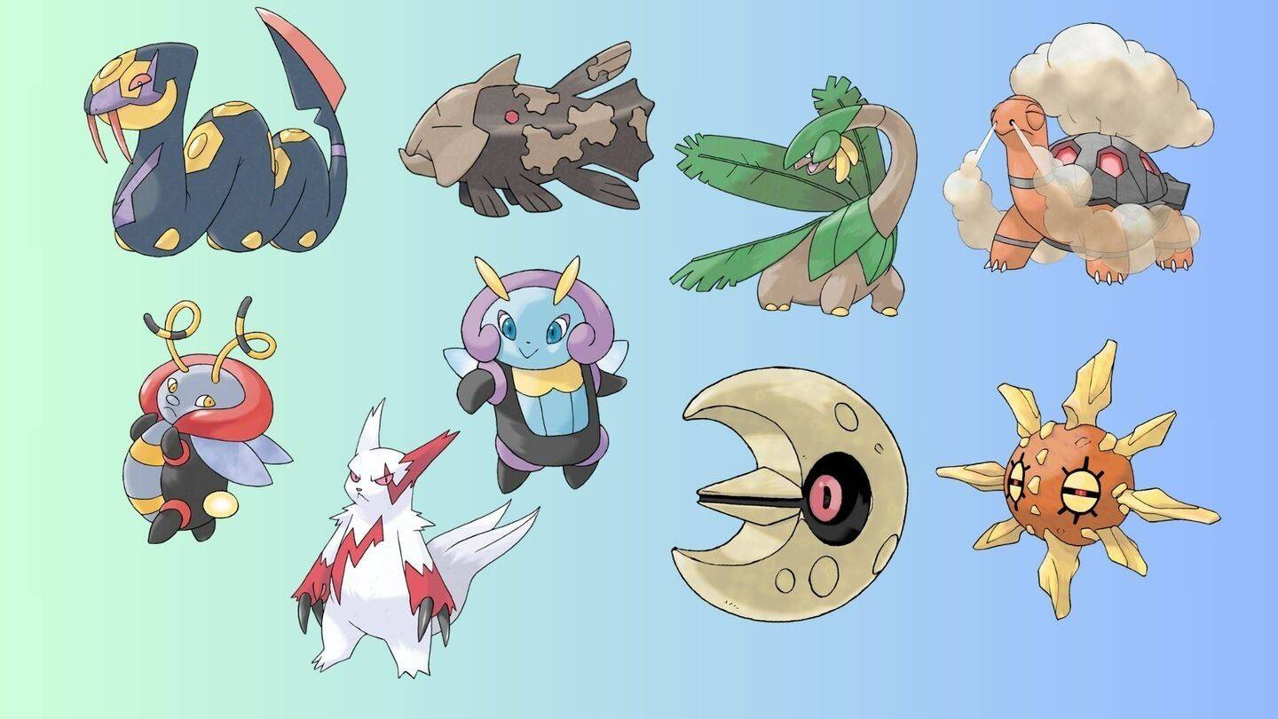 Regionale Pokémon der dritten Generation