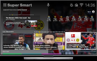 Super Smart TV Launcher 스크린샷 1