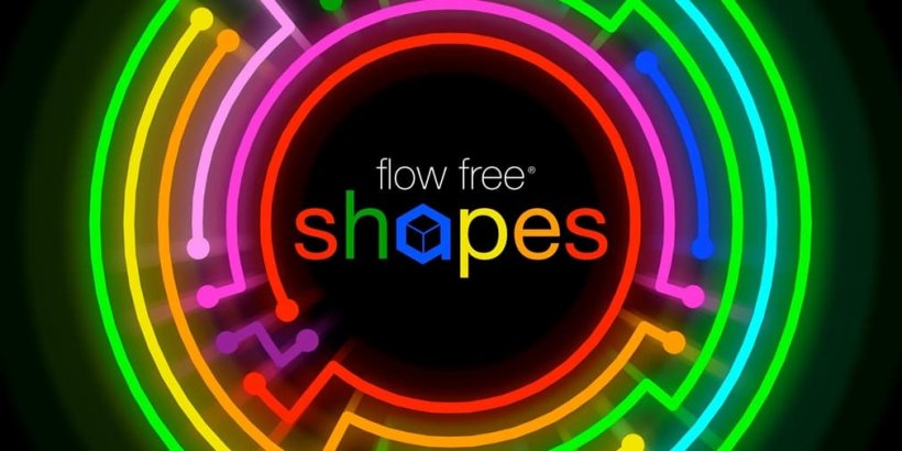 Flow Free: Shapes is the newest twist on Big Duck Games\' Flow series